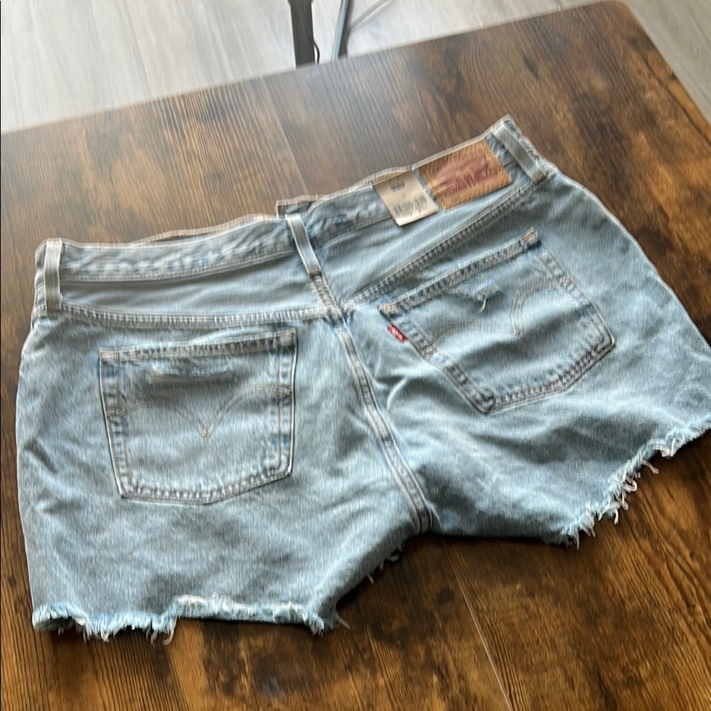 Levi's Women's Light Blue Jean Shorts